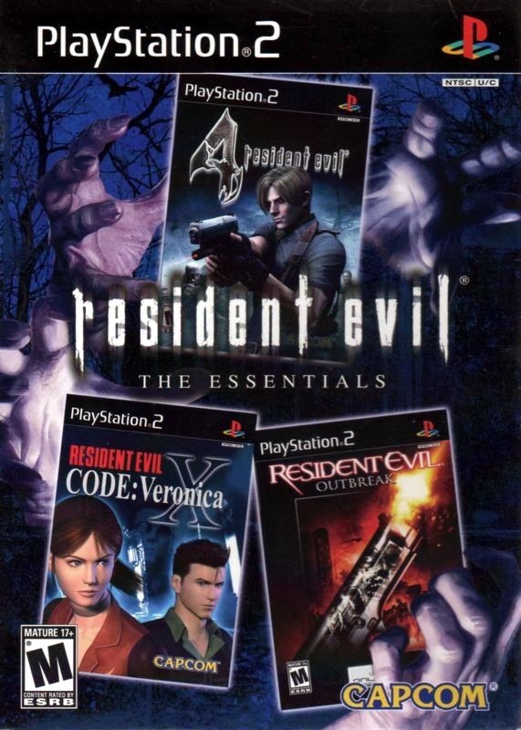 Capa do jogo Resident Evil: The Essentials