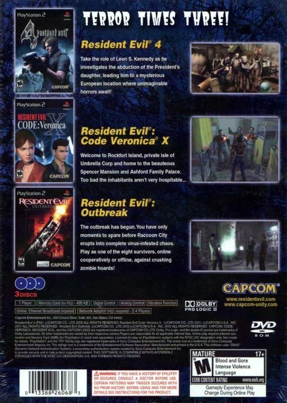 Capa do jogo Resident Evil: The Essentials
