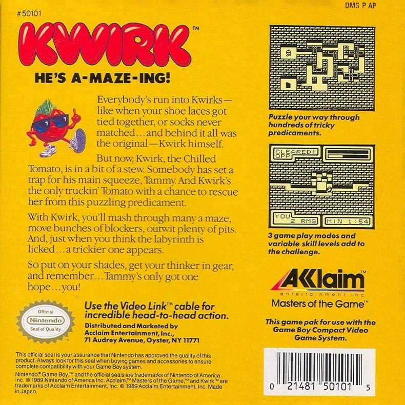 Capa do jogo Kwirk
