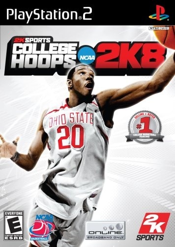 Capa do jogo College Hoops NCAA 2K8