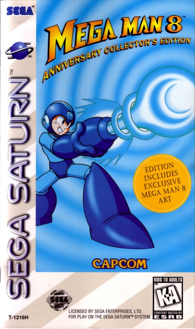 Capa do jogo Mega Man 8
