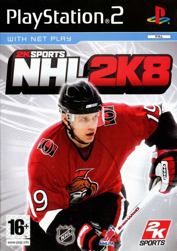 Capa do jogo NHL 2K8