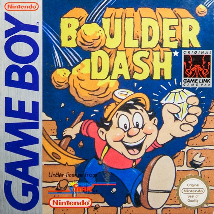 Capa do jogo Boulder Dash