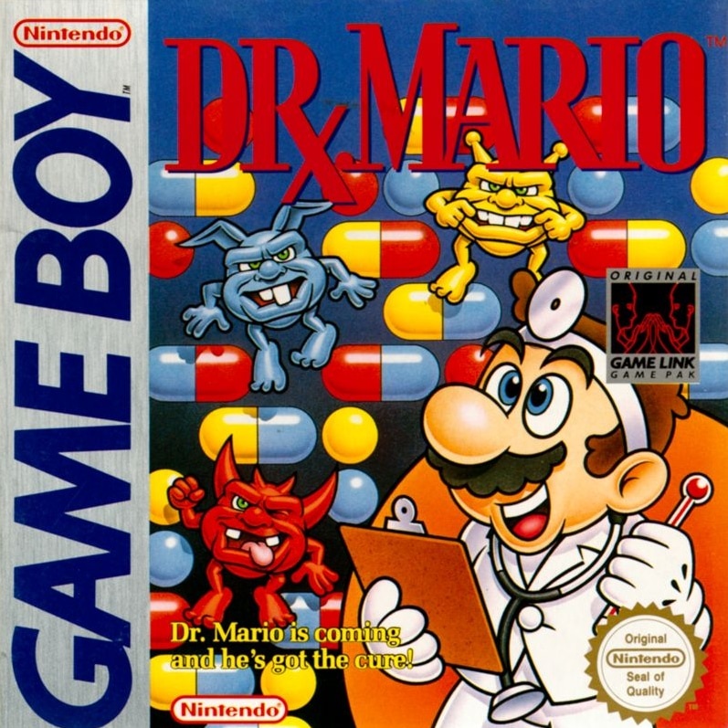 Capa do jogo Dr. Mario