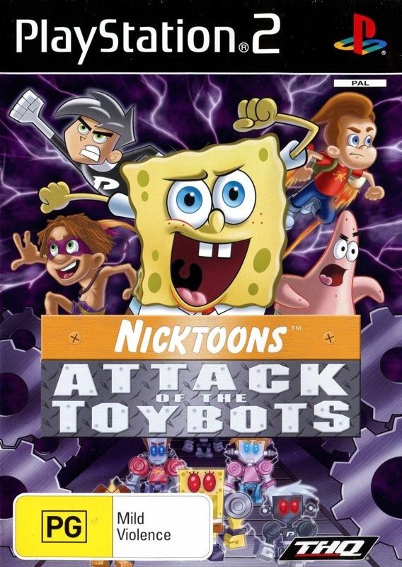 Capa do jogo Nicktoons: Attack of the Toybots