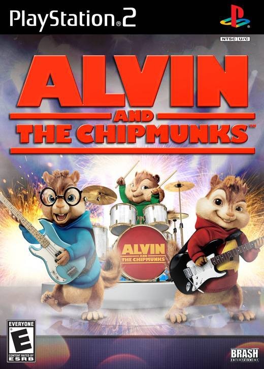 Capa do jogo Alvin and the Chipmunks