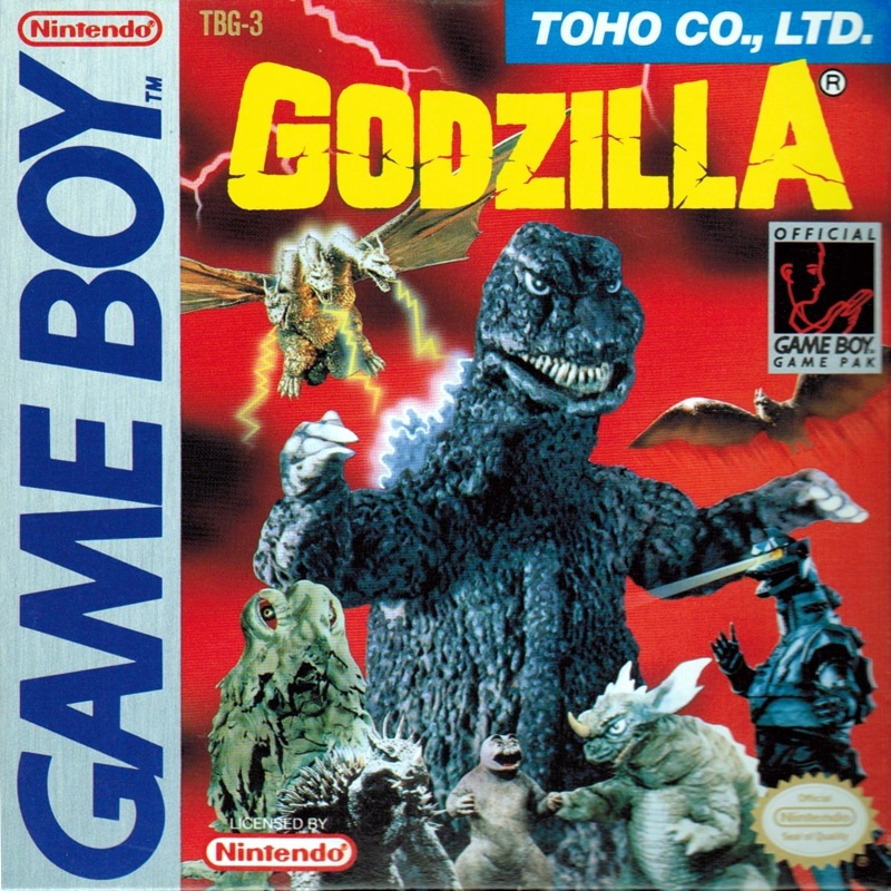 Capa do jogo Godzilla