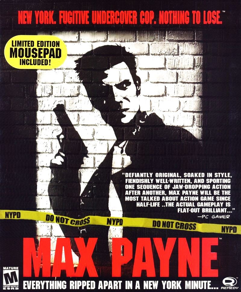 Capa do jogo Max Payne