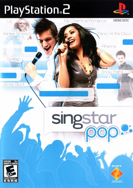 Capa do jogo SingStar: Pop