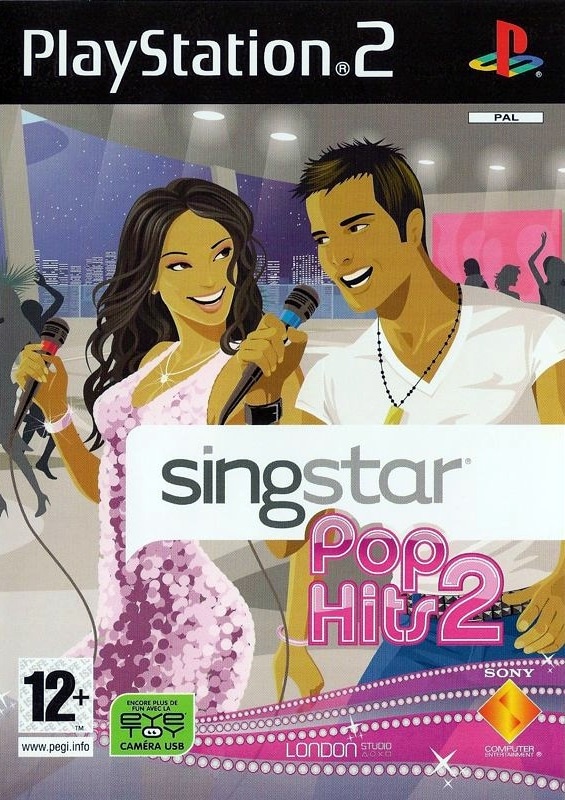 Capa do jogo SingStar: Pop Hits 2