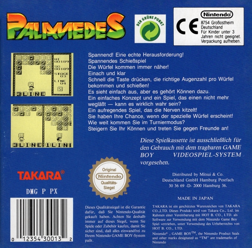 Capa do jogo Palamedes
