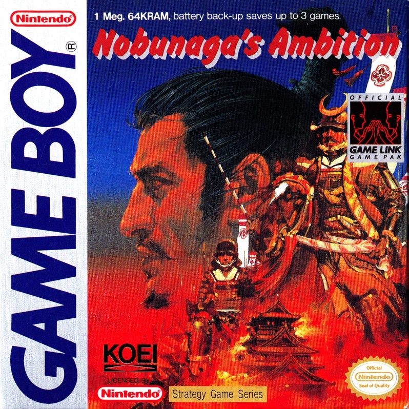 Capa do jogo Nobunagas Ambition
