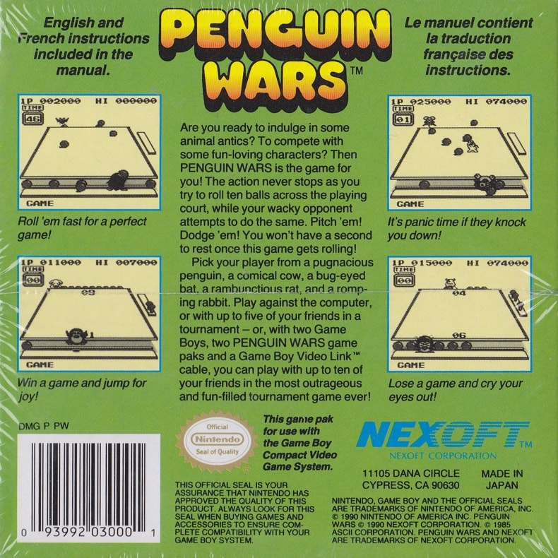 Capa do jogo Penguin Wars