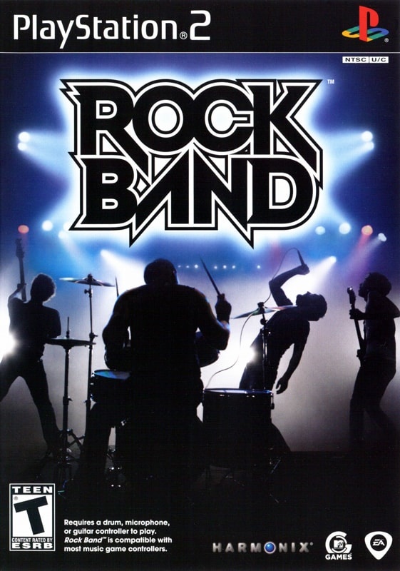 Capa do jogo Rock Band