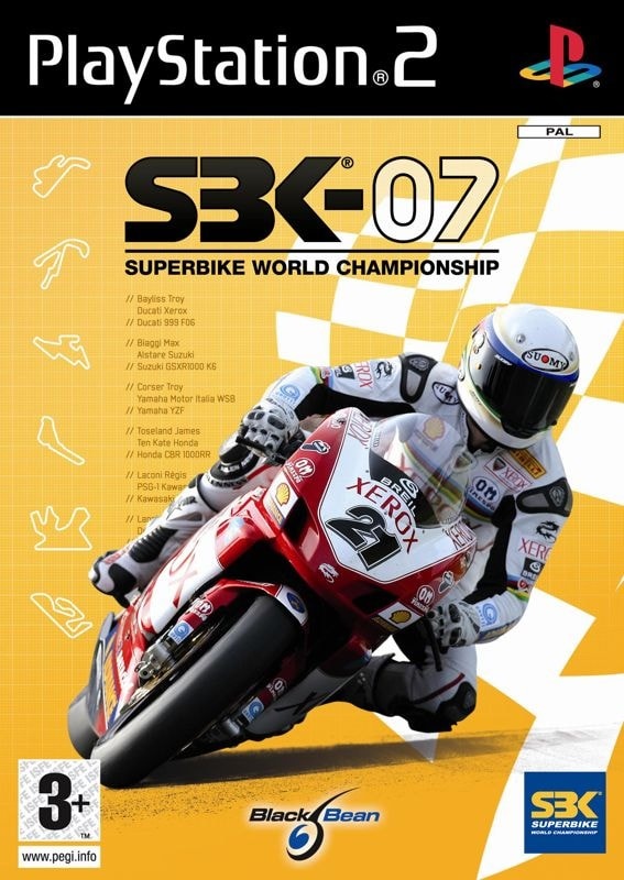 Capa do jogo SBK-07: Superbike World Championship