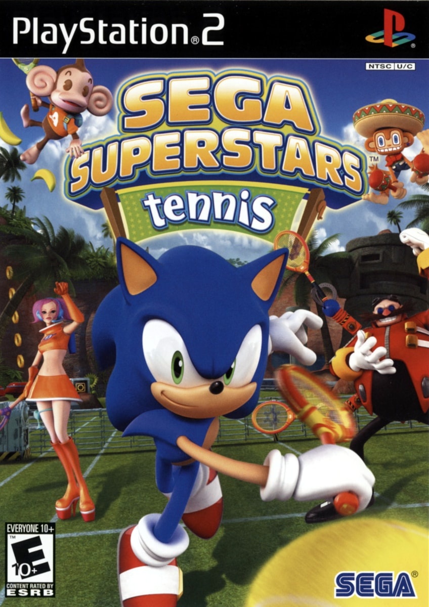 Capa do jogo SEGA Superstars Tennis