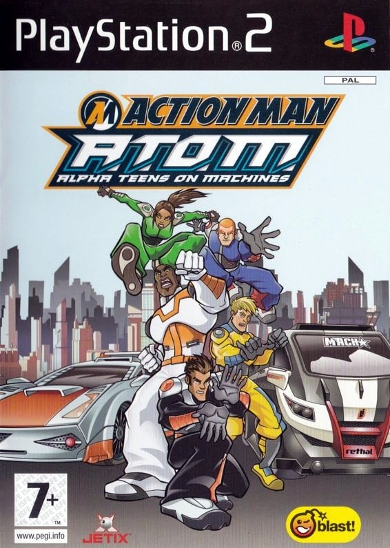 Capa do jogo Action Man: A.T.O.M. - Alpha Teens on Machines