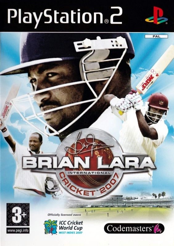 Capa do jogo Brian Lara International Cricket 2007