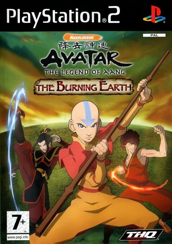 Capa do jogo Avatar: The Last Airbender - The Burning Earth