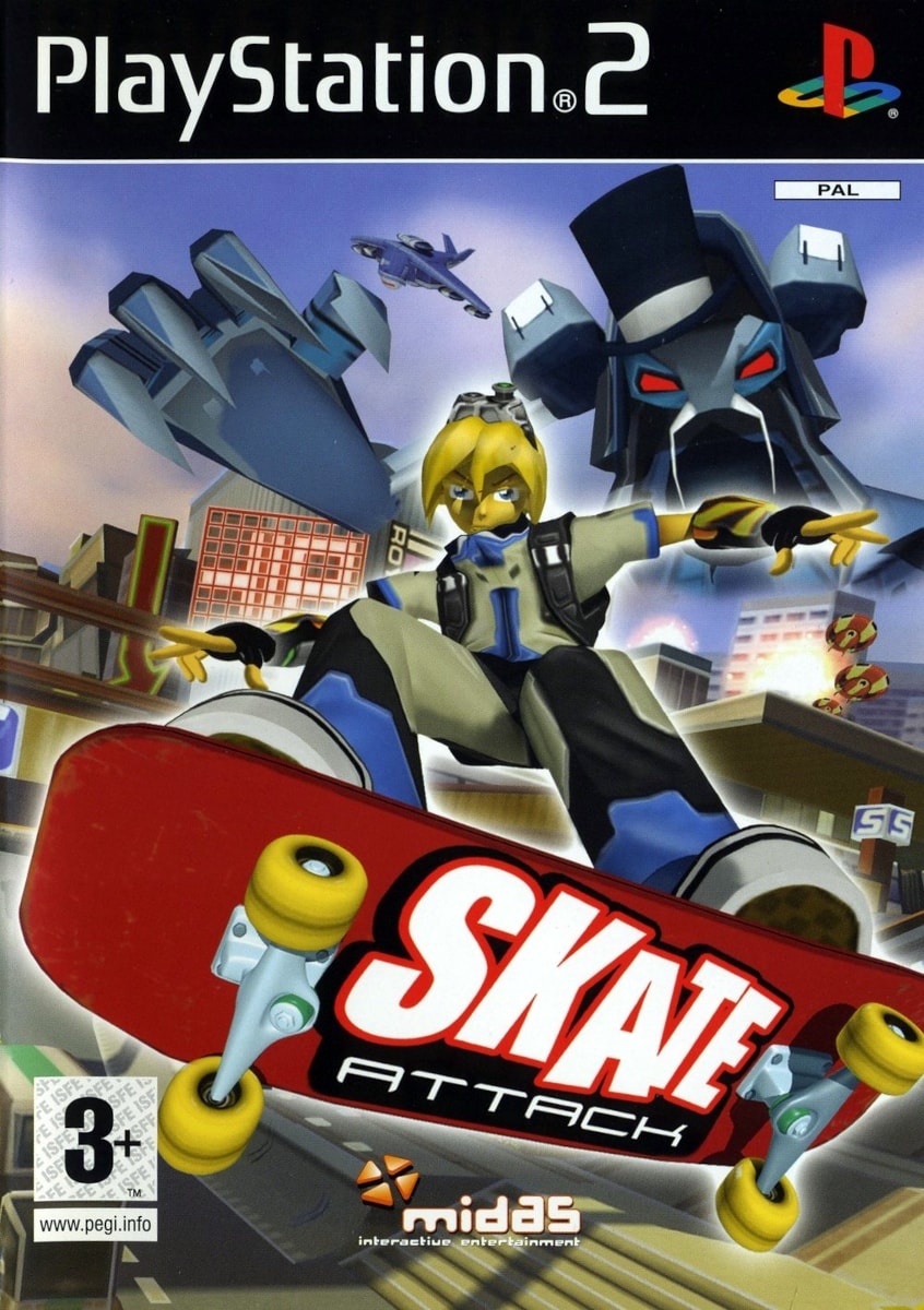 Capa do jogo Skate Attack