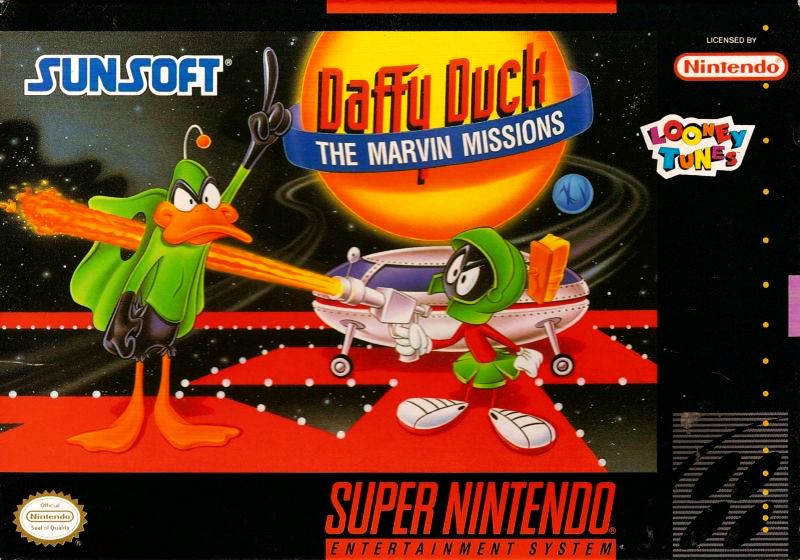 Capa do jogo Daffy Duck: The Marvin Missions