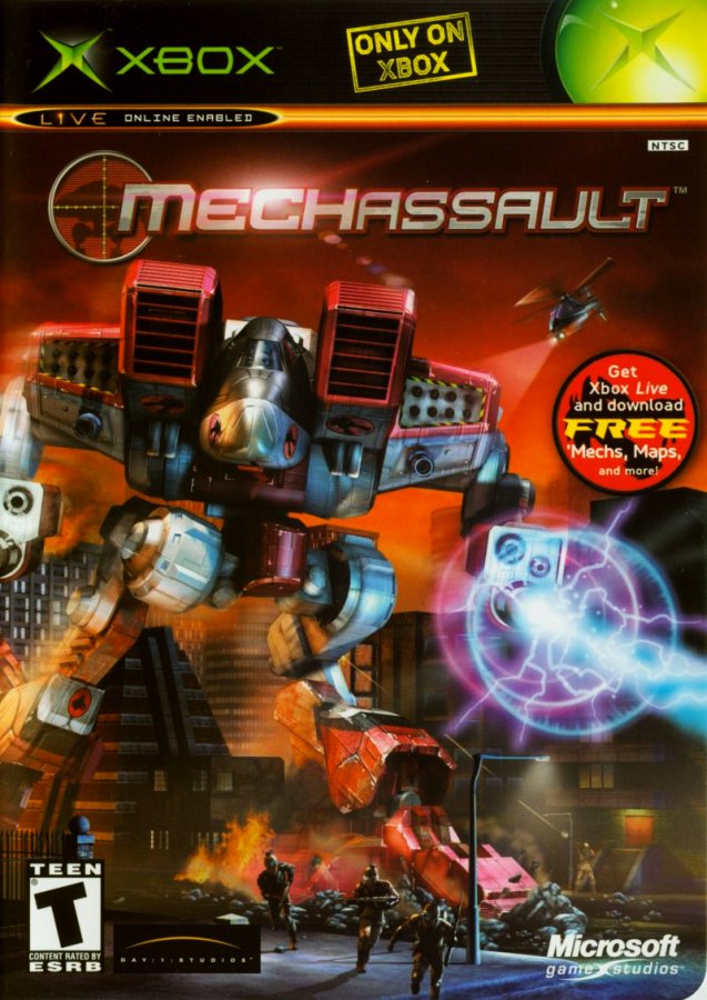 Capa do jogo MechAssault