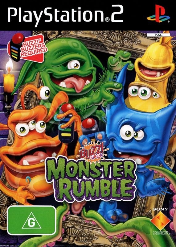Capa do jogo Buzz! Junior: Monster Rally