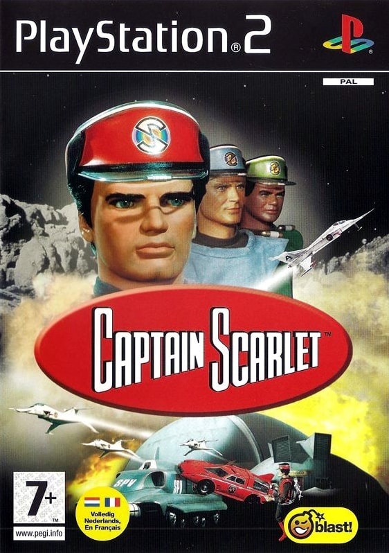 Capa do jogo Captain Scarlet