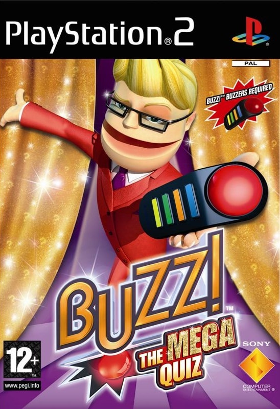 Capa do jogo Buzz!: The Mega Quiz