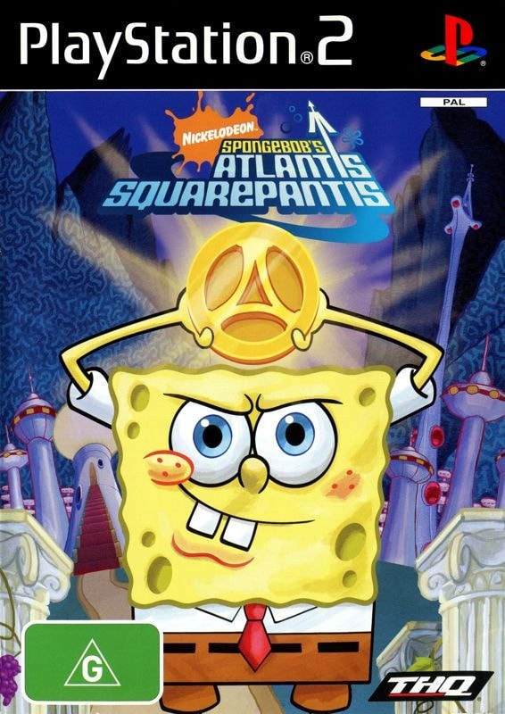 Capa do jogo SpongeBobs Atlantis SquarePantis
