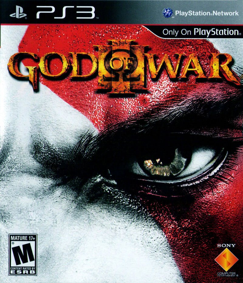 Capa do jogo God of War III
