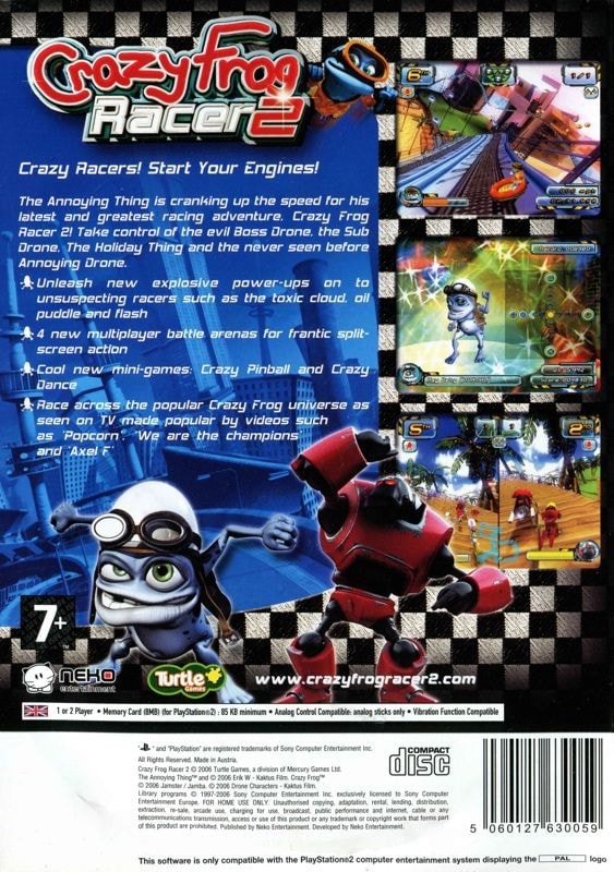 Capa do jogo Crazy Frog Arcade Racer