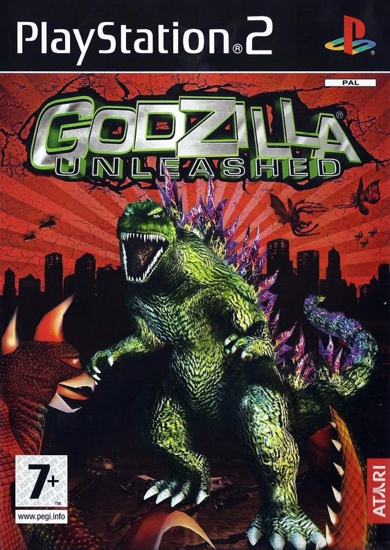Capa do jogo Godzilla: Unleashed