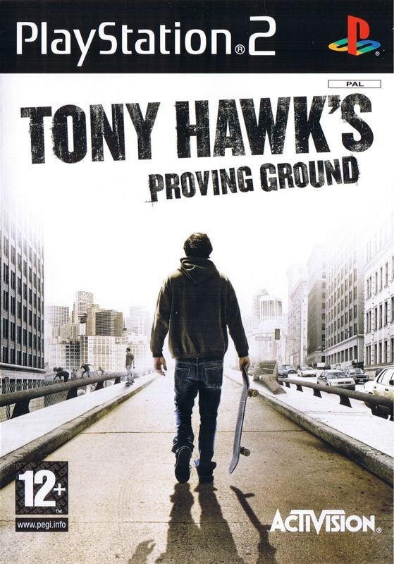 Capa do jogo Tony Hawks Proving Ground