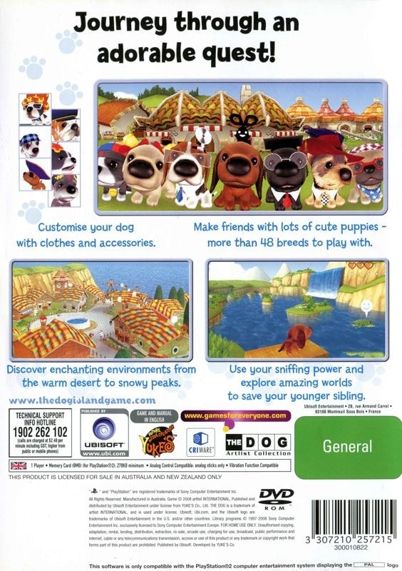 Capa do jogo The Dog Island