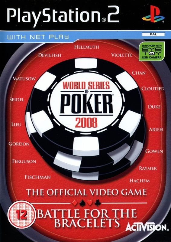 Capa do jogo World Series of Poker 2008