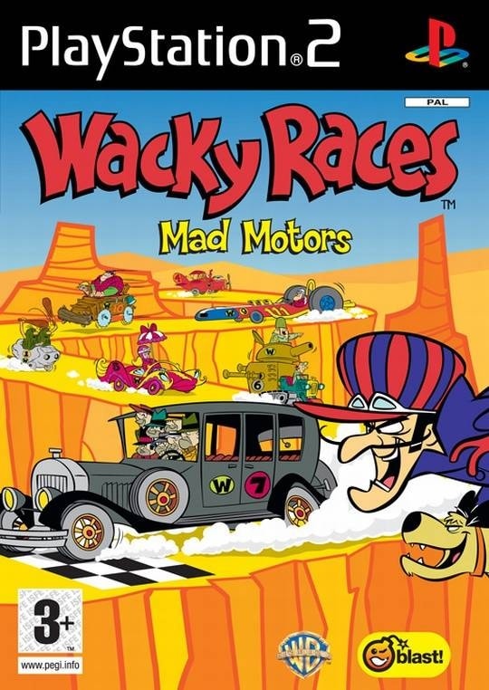 Capa do jogo Wacky Races: Mad Motors