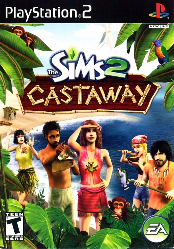 Capa do jogo The Sims 2: Castaway