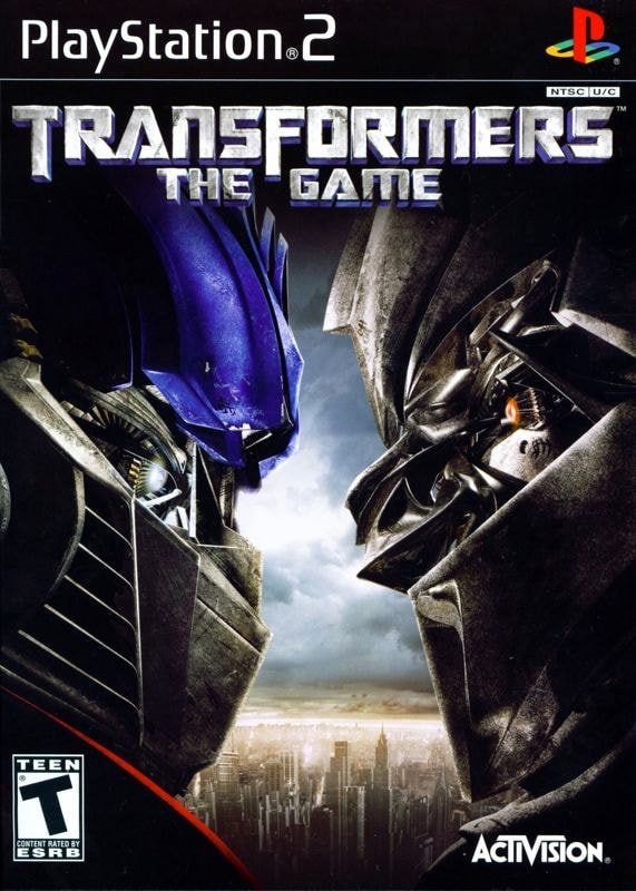 Capa do jogo Transformers: The Game