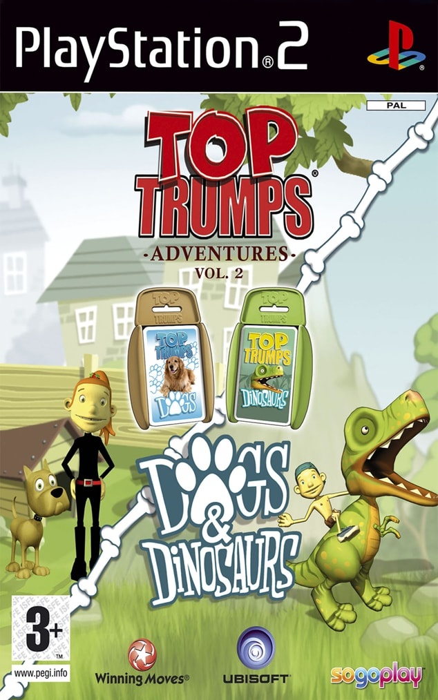 Capa do jogo Top Trumps Adventures Vol. 2: Dogs & Dinosaurs