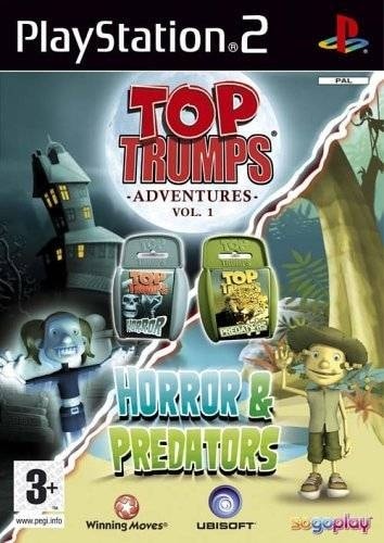 Capa do jogo Top Trumps Adventures Vol. 1: Horror & Predators