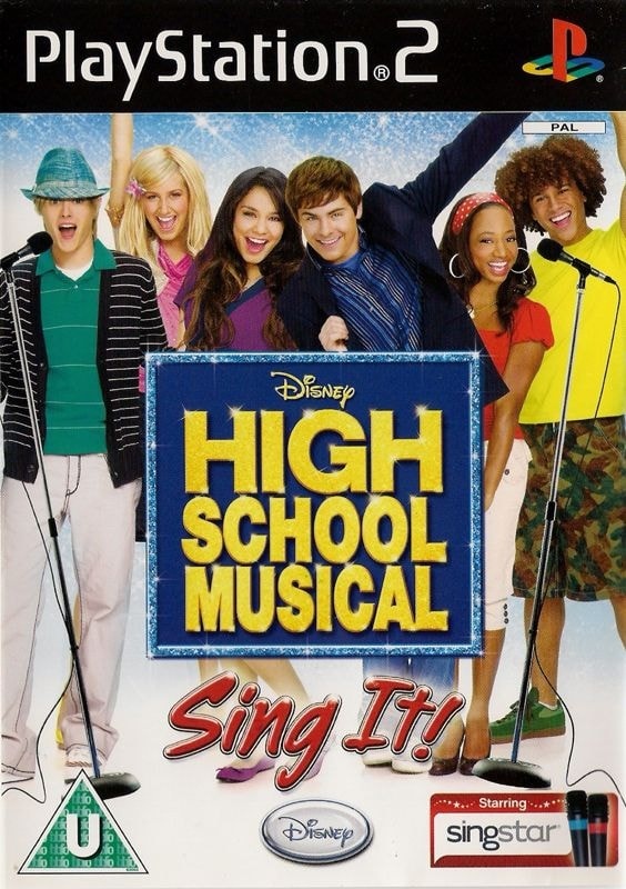 Capa do jogo High School Musical: Sing It!