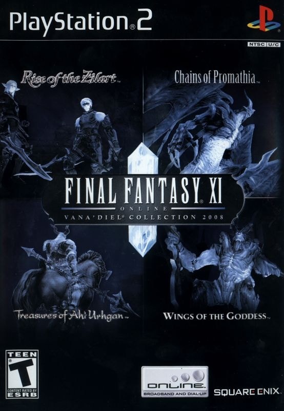 Capa do jogo Final Fantasy XI Online: VanaDiel Collection 2008