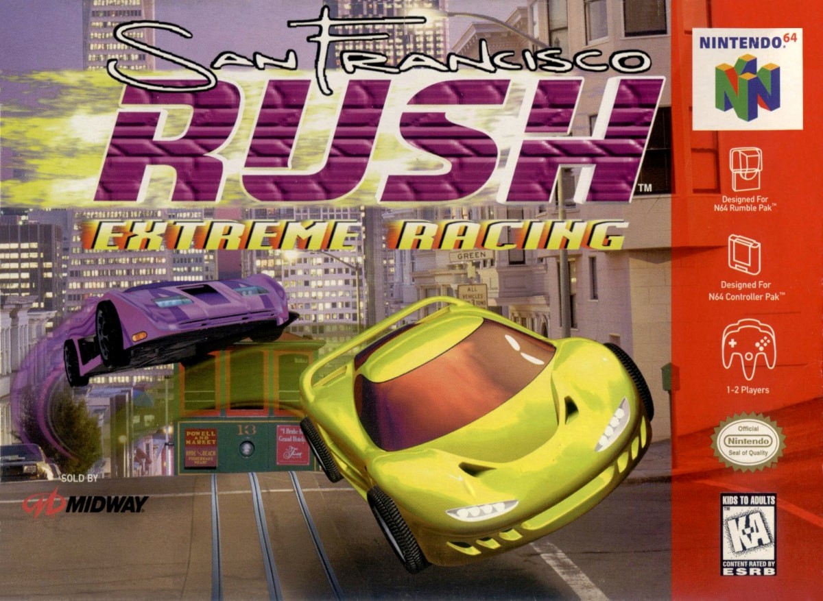 Capa do jogo San Francisco Rush: Extreme Racing