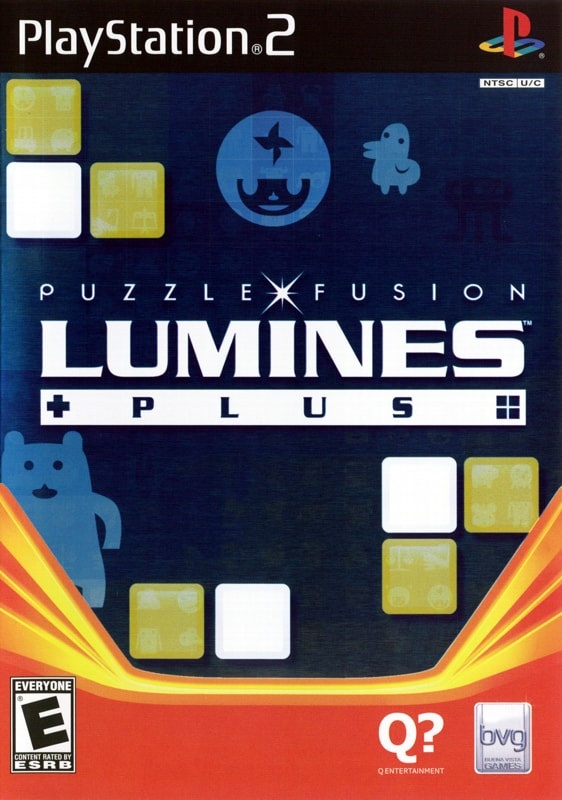 Capa do jogo Lumines Plus