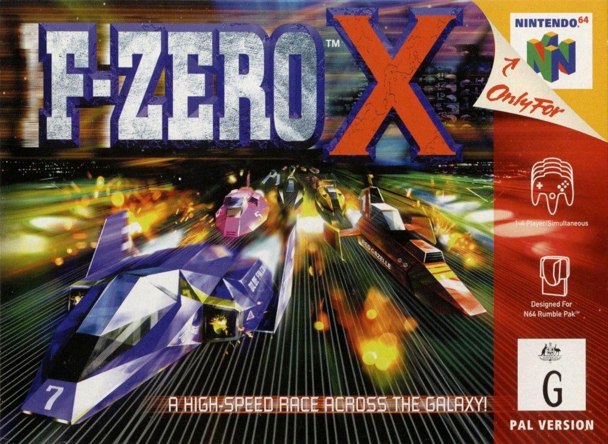 Capa do jogo F-Zero X