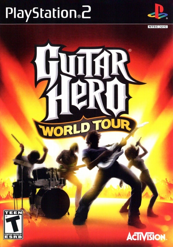Capa do jogo Guitar Hero: World Tour