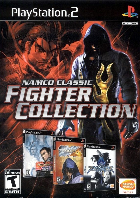 Capa do jogo Namco Classic Fighter Collection