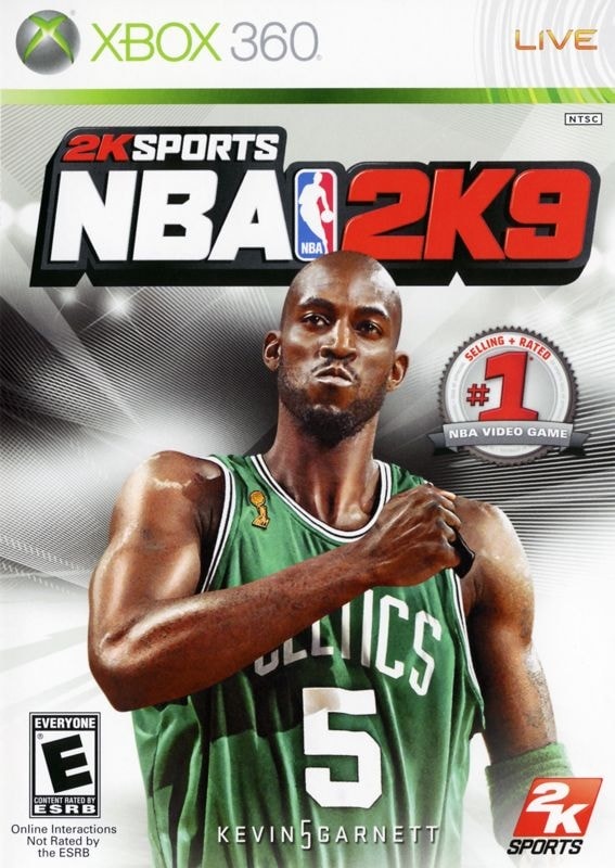 Capa do jogo NBA 2K9