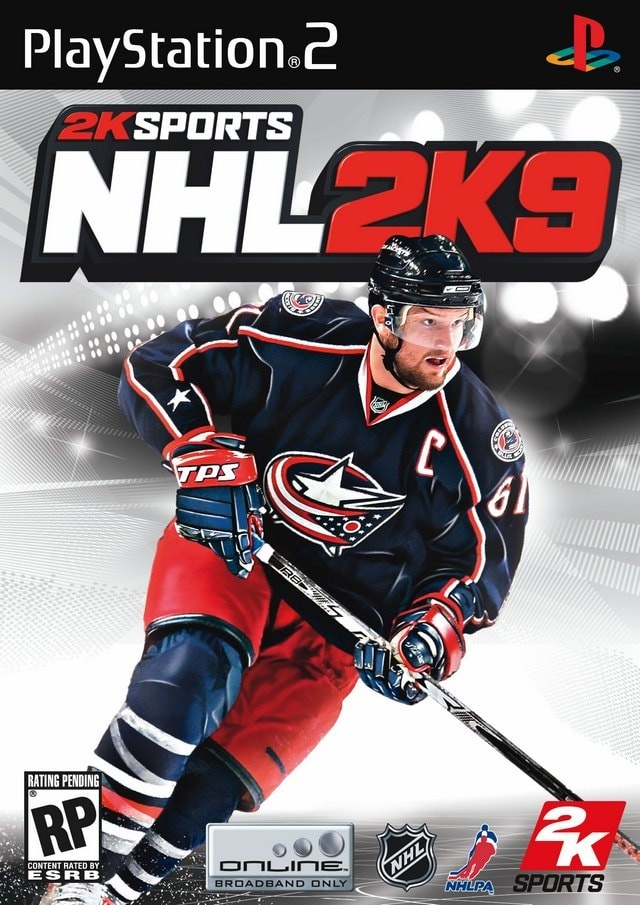 Capa do jogo NHL 2K9
